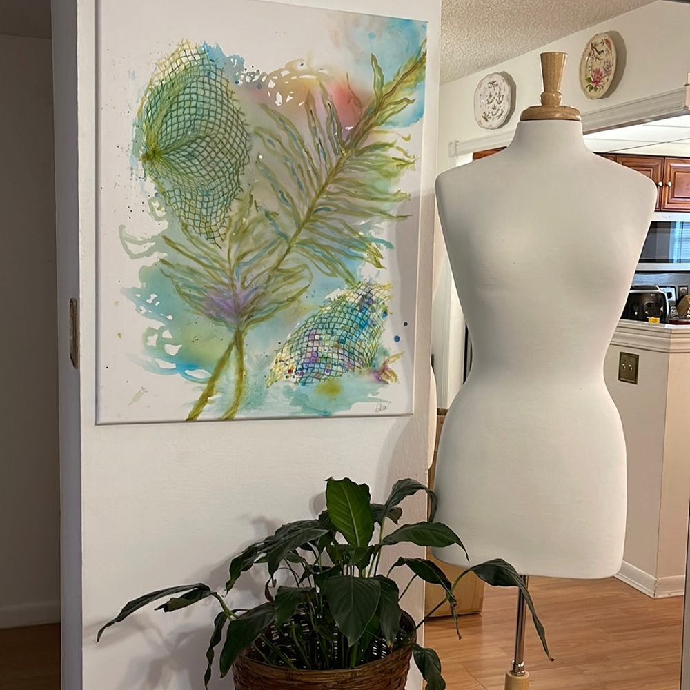 Display dress form